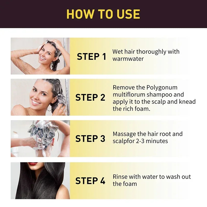 Natural Hair Dye Shampoo