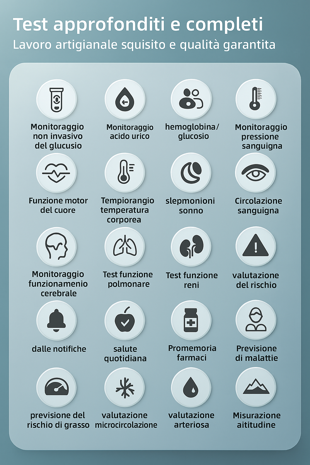 Kit Doppio GLUCOMAX Digitale Laser Pro